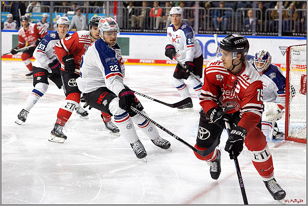 PENNY DEL;  Kölner Haie - Nuernberger Ice Tigers; Köln, 18.11.2022